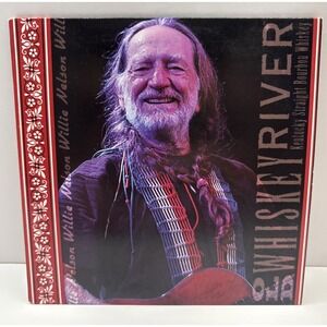 Willie Nelson Old Wiskey River Promo CD Kentucky Straight Bourbon 2004 20 Songs